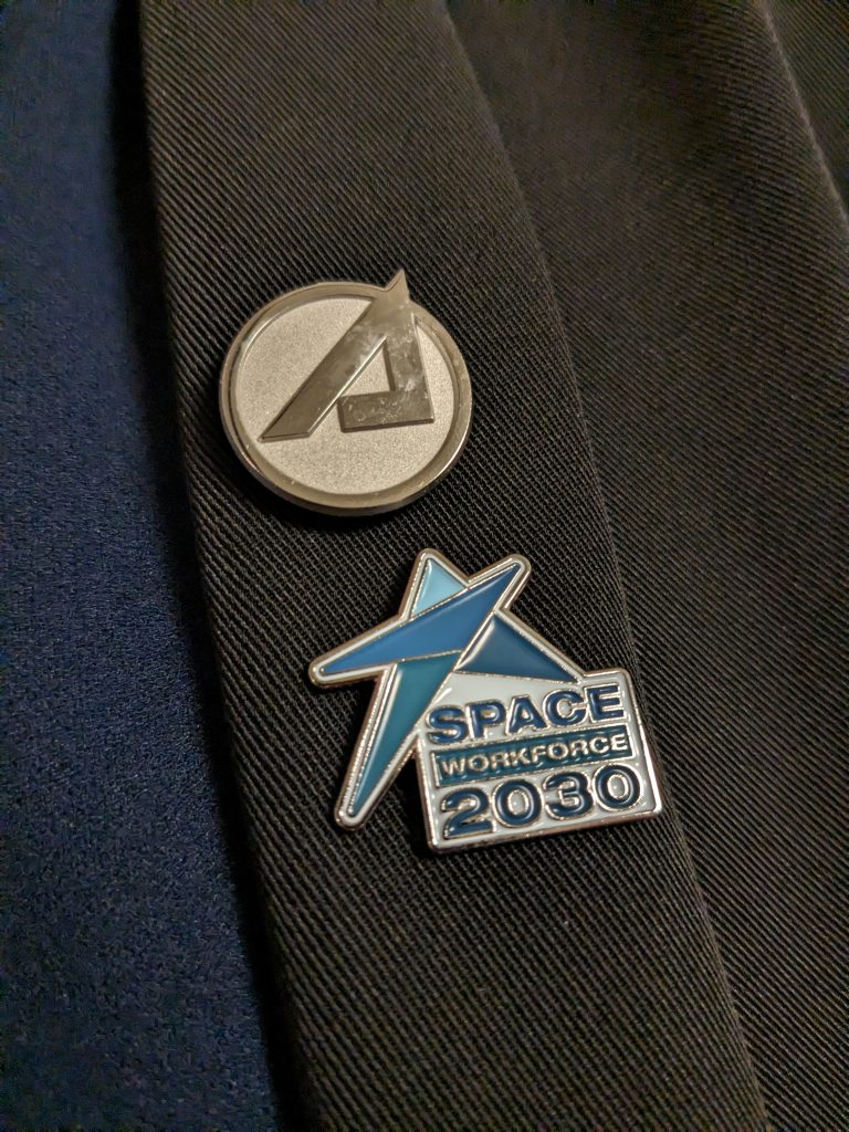 space workforce 2030 pin